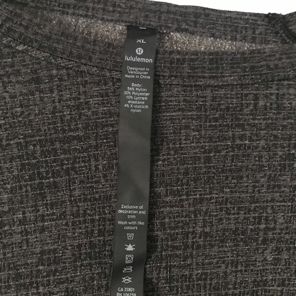 Men’s XL Lululemon Vent Tech Workout Shirt - Picture 3 of 4